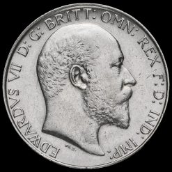 1906 Edward VII Silver Florin Obverse