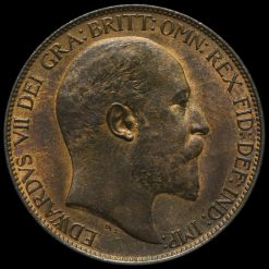 1906 Edward VII Halfpenny Obverse