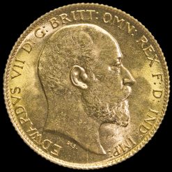 1907 Edward VII Gold Half Sovereign Obverse