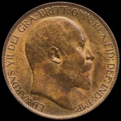 1907 Edward VII Halfpenny Obverse