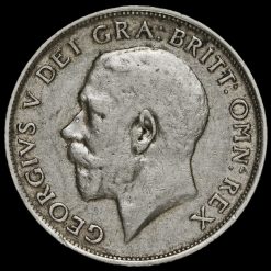1913 George V Silver Shilling Obverse