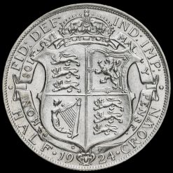 1924 George V Silver Half Crown Reverse