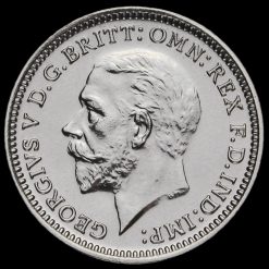 1927 George V Silver Proof Threepence Obverse
