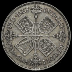 1932 George V Silver Florin Reverse