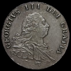 1792 George III Early Milled Silver Maundy Fourpence Obverse