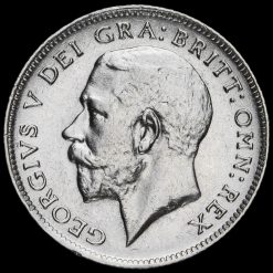 1913 George V Silver Sixpence Obverse
