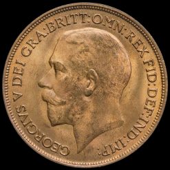 1914 George V Penny Obverse