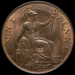 1922 George V Penny Reverse