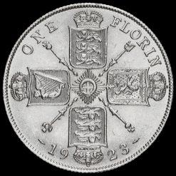 1923 George V Silver Florin Reverse