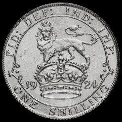1924 George V Silver Shilling Reverse