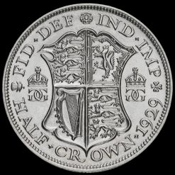 1929 George V Silver Half Crown Reverse