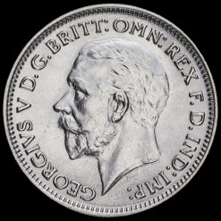 1933 George V Silver Sixpence Obverse