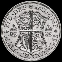 1933 George V Silver Half Crown Reverse