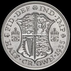 1935 George V Silver Half Crown Reverse