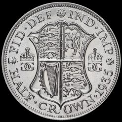 1935 George V Silver Half Crown Reverse