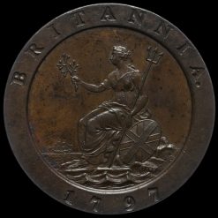 1797 George III Cartwheel Twopence Reverse
