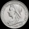 1897 Queen Victoria Veiled Head Silver Shilling Obverse