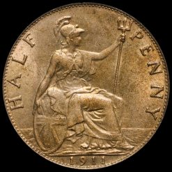 1911 George V Halfpenny Reverse