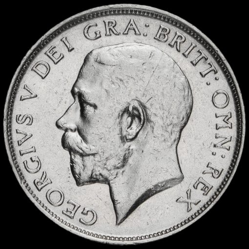1913 George V Silver Shilling Obverse