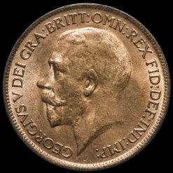 1919 George V Halfpenny Obverse