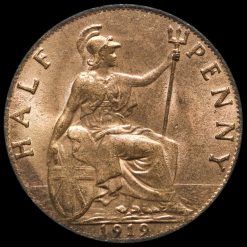 1919 George V Halfpenny Reverse
