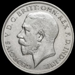 1921 George V Silver Florin Obverse