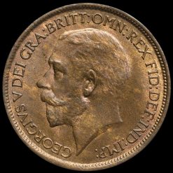 1921 George V Halfpenny Obverse