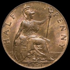 1921 George V Halfpenny Reverse