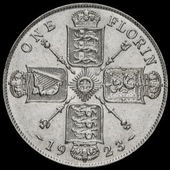 1923 George V Silver Florin Reverse