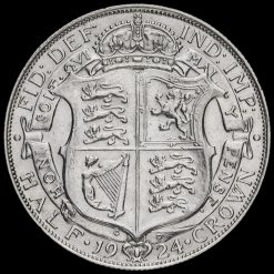 1924 George V Silver Half Crown Reverse