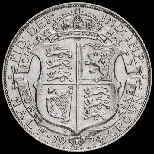1924 George V Silver Half Crown Reverse