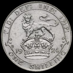 1924 George V Silver Shilling Reverse