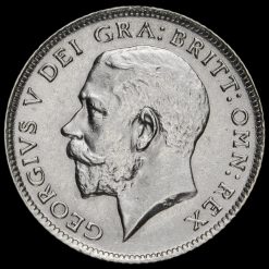 1924 George V Silver Sixpence Obverse