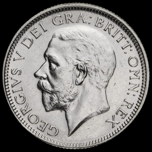 1926 George V Silver Shilling Obverse