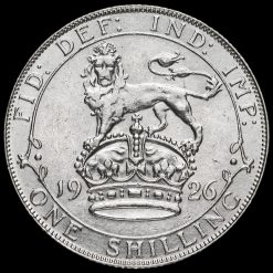 1926 George V Silver Shilling Reverse