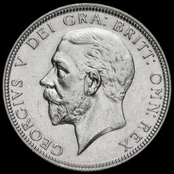 1928 George V Silver Florin Obverse