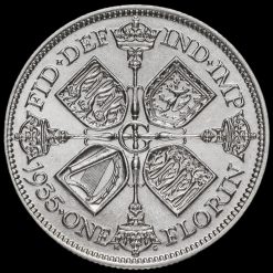 1935 George V Silver Florin Reverse