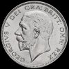 1935 George V Silver Half Crown Obverse