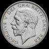 1936 George V Silver Half Crown Obverse