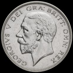 1936 George V Silver Half Crown Obverse
