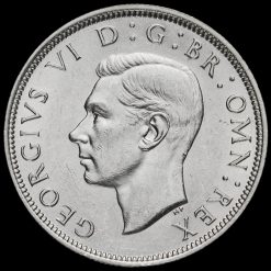 1938 George VI Silver Half Crown Obverse