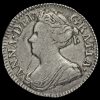 1708 Queen Anne Early Milled Silver Maundy Threepence Obverse
