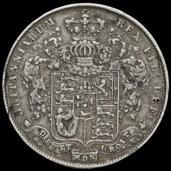 1828 George IV Milled Silver Half Crown Reverse