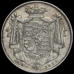 1834 William IV Milled Half Crown Reverse