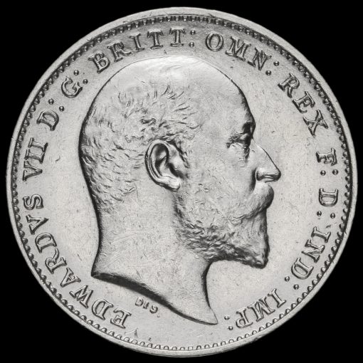 1902 Edward VII Silver Threepence Obverse