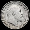 1902 Edward VII Silver Maundy Twopence Obverse