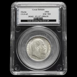 1904 Edward VII Silver Florin LCGS 65