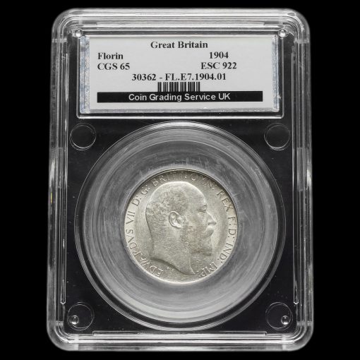 1904 Edward VII Silver Florin LCGS 65