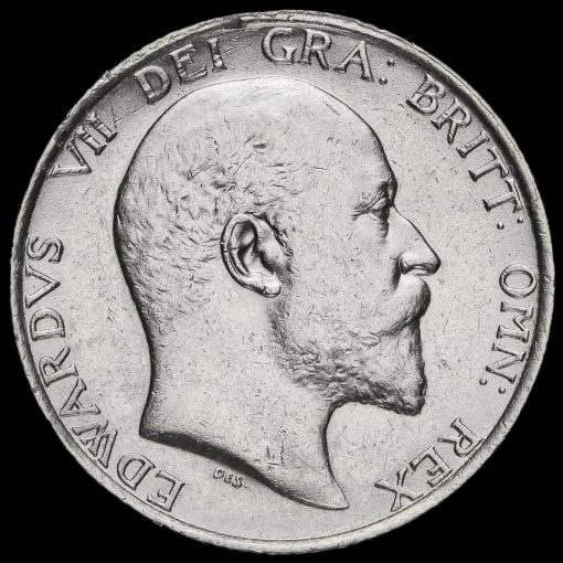 1906 Edward VII Silver Shilling
