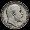 1909 Edward VII Silver Sixpence Obverse